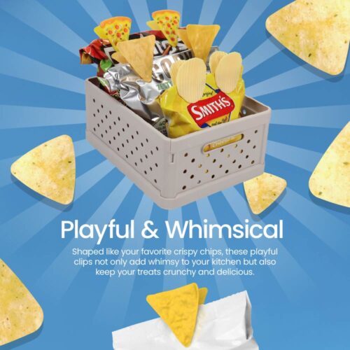 Cute Bag Clips 4 Pack - Corn Chips - Image 8