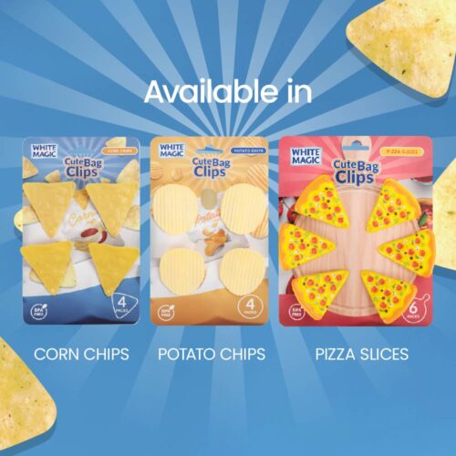 Cute Bag Clips 4 Pack - Corn Chips - Image 6
