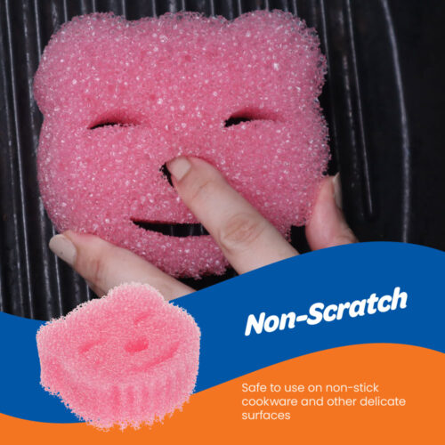 White Magic Scrubtastic Scrub & Wipe Sponge Original 2 Pack - Image 3