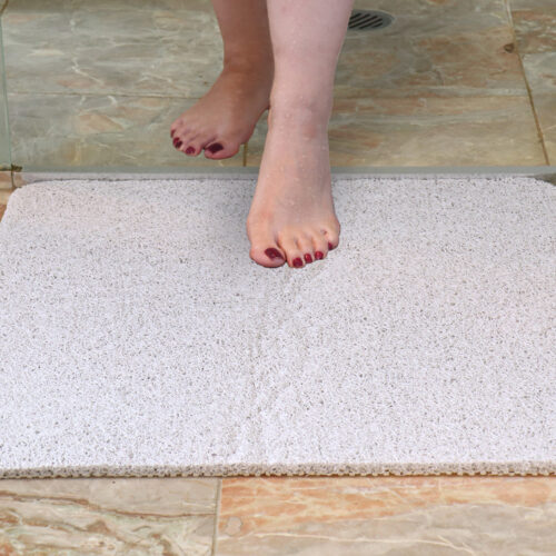 White Magic Non-Slip Shower Mat Square - Image 3