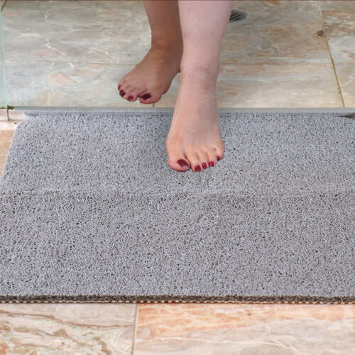 White Magic Non-Slip Shower Mat Square - Image 11